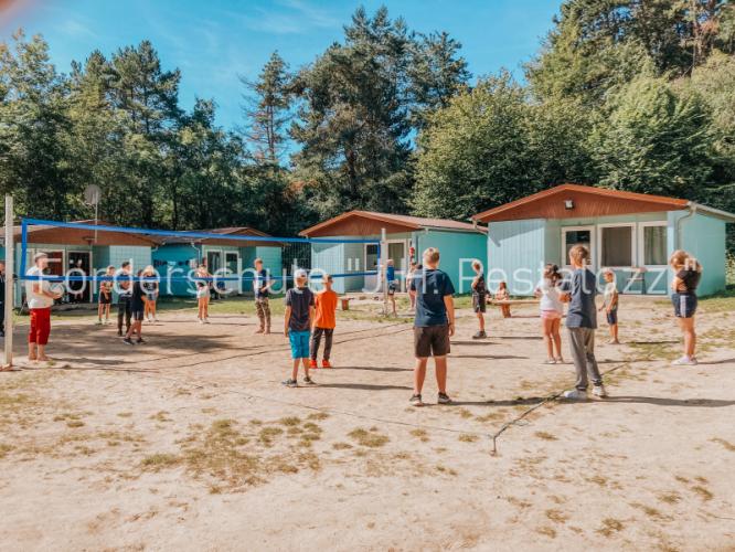 Volleyball bei bestem Wetter
